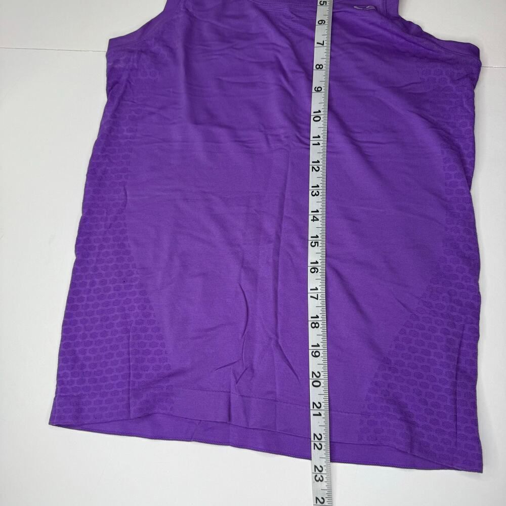 Champion Duo Dry Purple Racerback Tank Top XS/S | Performance Workout Shirt Top - Picture 3 of 5